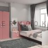 سرویس خواب تک نفره کیوت دخترانه صورتی