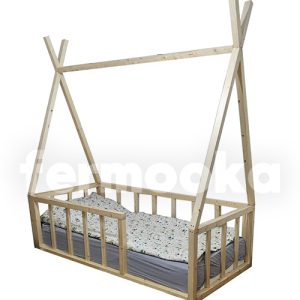 تخت کودک و نوزاد مدل سرخ پوستی